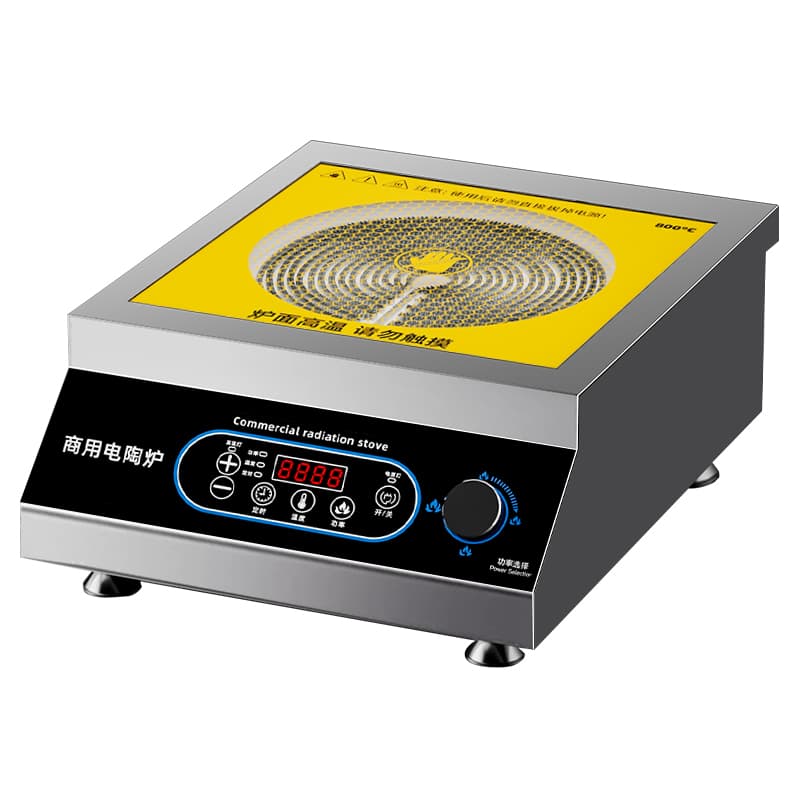 Hot pot induksi dan inframerah produk kisaran untuk perencanaan proyek