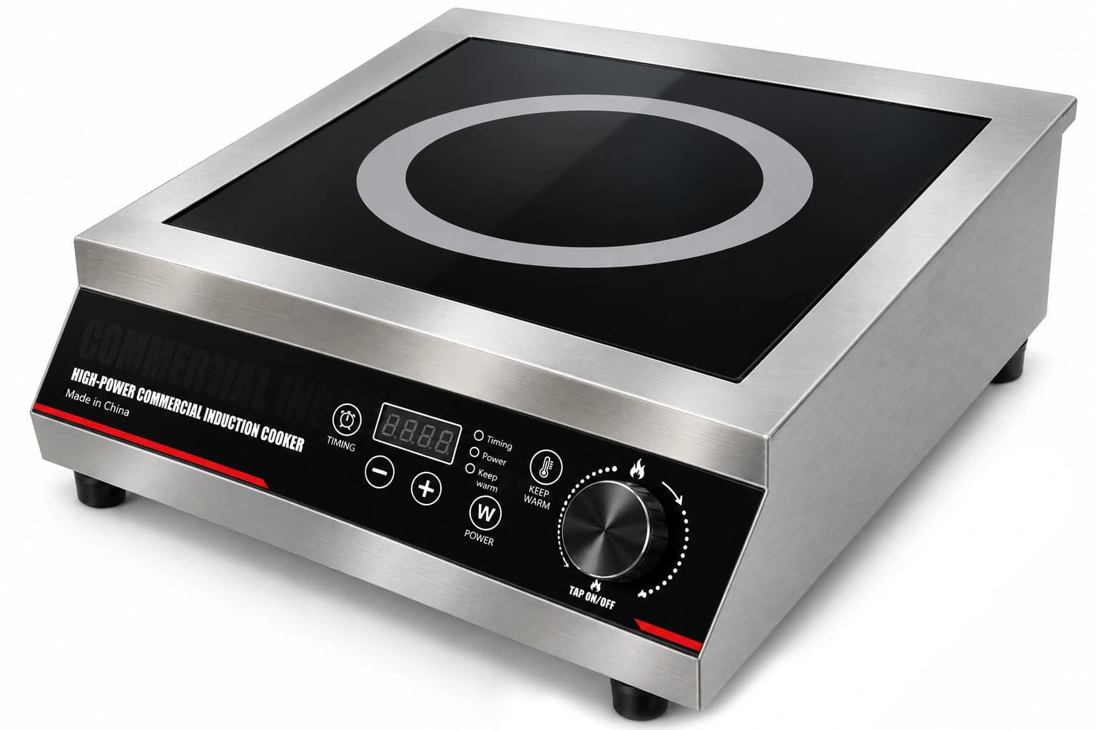 DC Series 3.5 kW flat-top induction cooker catalogue reference; not evidence of a distributor shipment or sales result