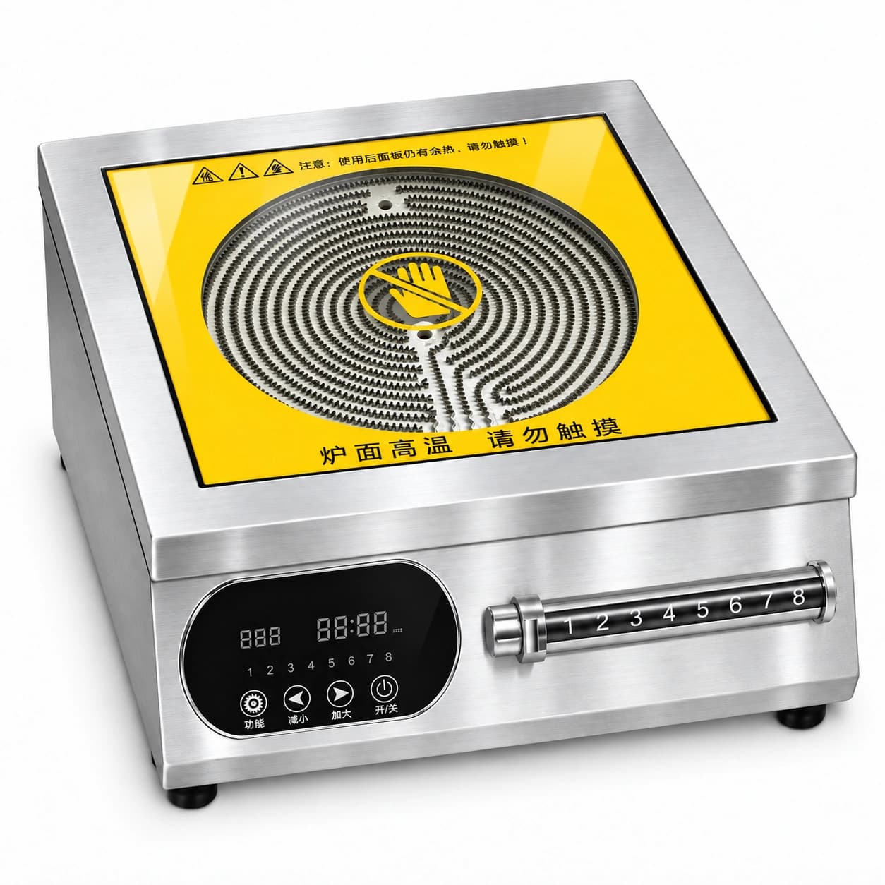 3.5 kW S Series flat-top electric ceramic cooker front view