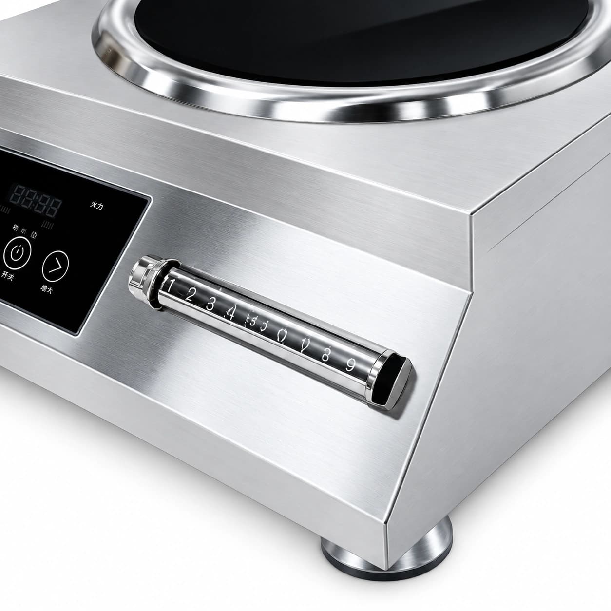 3.5 kW K Series concave cooker magnetic power control